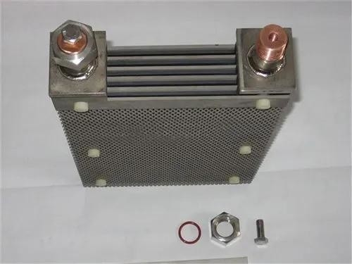 Titanium anode Iridium coating series IrO2 Copper recovery in etching liquid