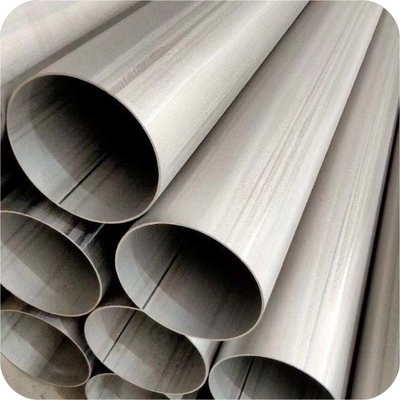 Supplier large diameter Pure Titanium  GR2 8" 6000mm Titanium Welded Pipe  For Industrial