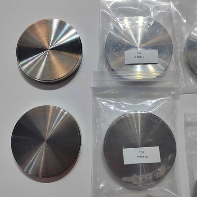 99.99% Purity Sputtering Metal Target With Polished Surface Crystal Structure