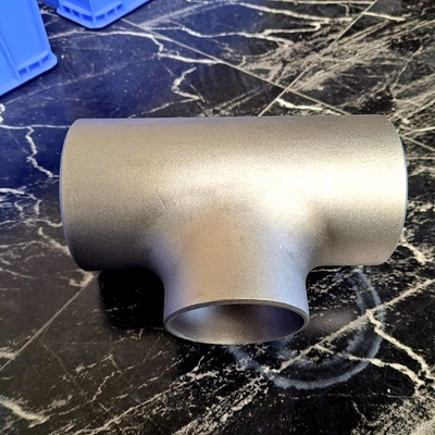 GR1 Titanium Dn200 Pipe Equal Tee For Chemical Fertilizer