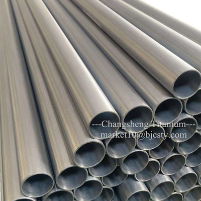 Titanium Cold Drawn Seamless Tubing with 99.9%~99.99% Purity and Smooth Surface