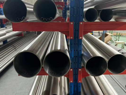 ASME B36.19 ASTM B862 Customizable Length Titanium Welded Pipe