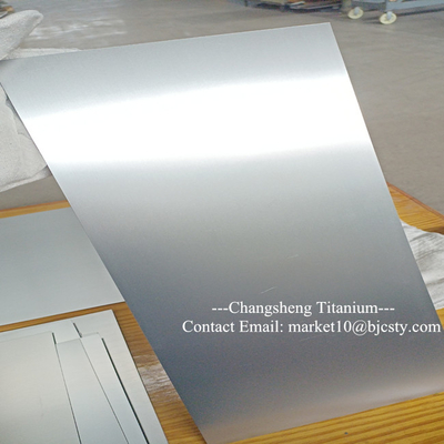 Glasses Frames Titanium Sheets Ti15333 0.8mm For Spectacles Components