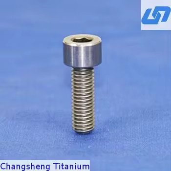 Gr.5 Titanium Fasteners Automobile Wheel Bolts And Nuts M14x80mm