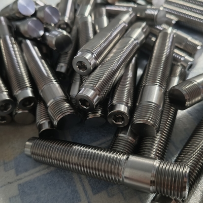 Gr.5 Titanium Fasteners Automobile Wheel Bolts And Nuts M14x80mm