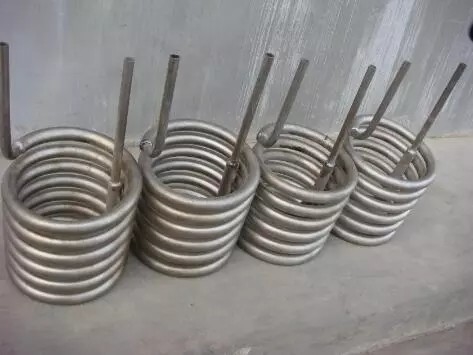 Coiled Titanium Tube Heating Elements For Aquatic Heating