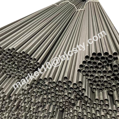 OD38.1mm Titanium Seamless Pipe Grade 12 For Hydrochloric Acid Vapor Heat Exchanger Equipment