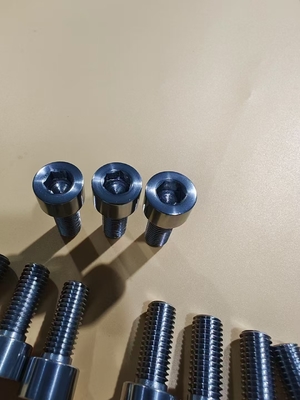 All size Zirconium Bolt Zr705 / Zr702 Screws for Automobile and Oil gas industrial