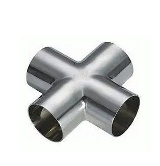 manufacruer Forged Titanium pipe Fittings DN15 titanium cross tee